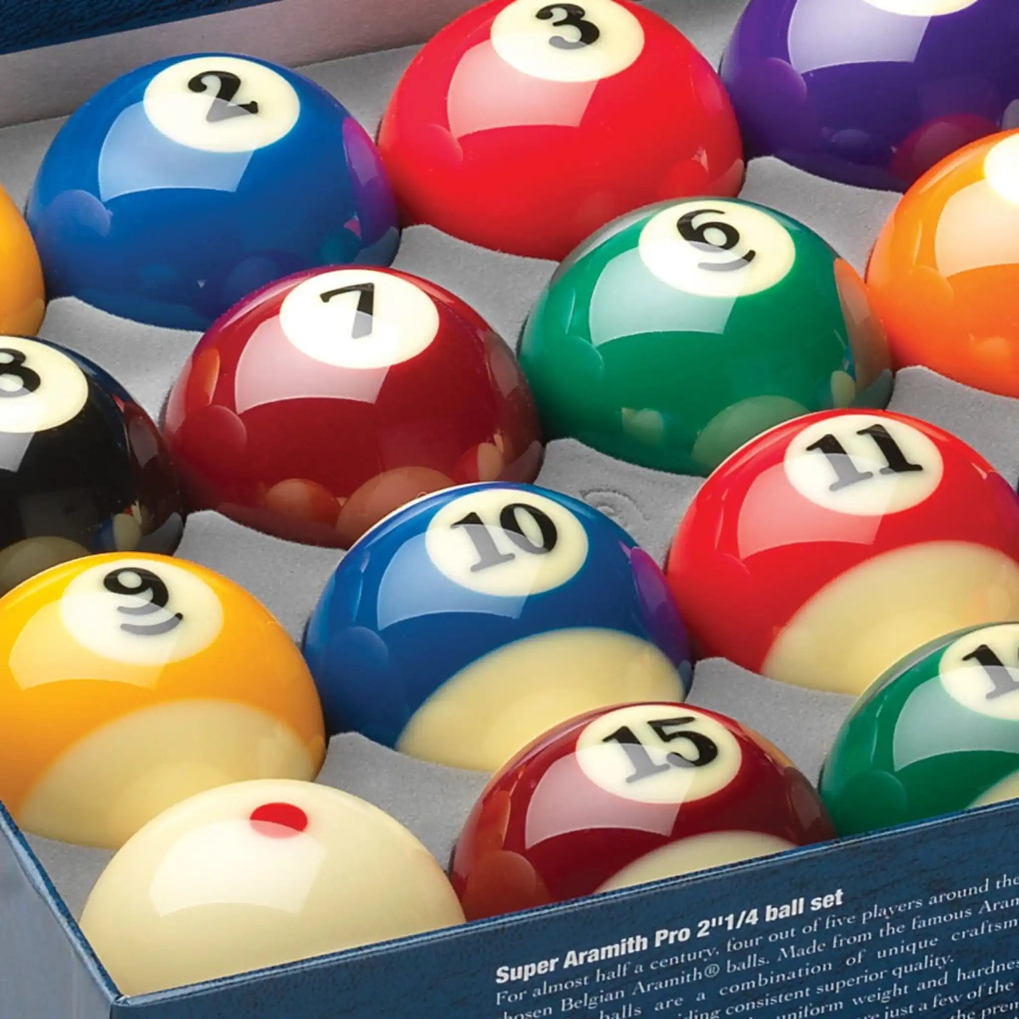 Jogo de Bolas de Bilhar para Pool Aramith Value Pack 57.2mm Jogo de Bolas de Bilhar para Pool Aramith Value Pack 57.2mm